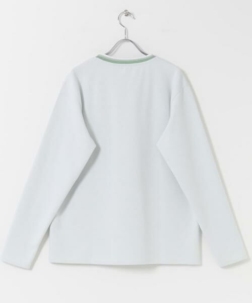 URBAN RESEARCH ITEMS / アーバンリサーチ アイテムズ Tシャツ | ヘリンボンリブロングスリーブカットソー | 詳細17