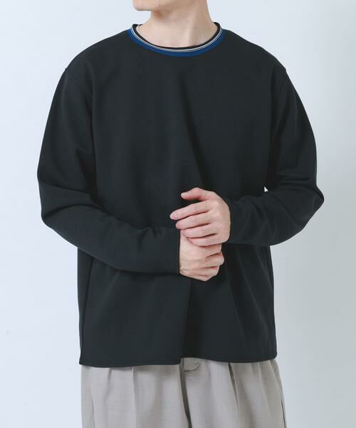 URBAN RESEARCH ITEMS / アーバンリサーチ アイテムズ Tシャツ | ヘリンボンリブロングスリーブカットソー | 詳細21