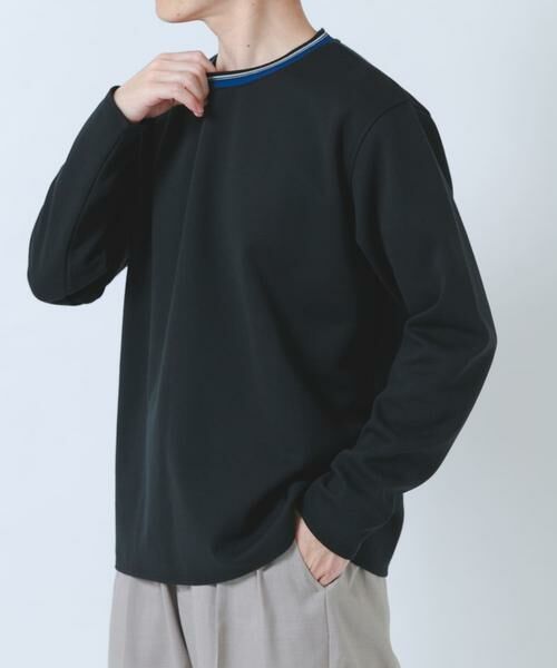 URBAN RESEARCH ITEMS / アーバンリサーチ アイテムズ Tシャツ | ヘリンボンリブロングスリーブカットソー | 詳細22