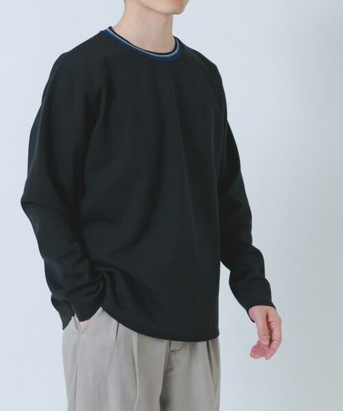 URBAN RESEARCH ITEMS / アーバンリサーチ アイテムズ Tシャツ | ヘリンボンリブロングスリーブカットソー | 詳細23