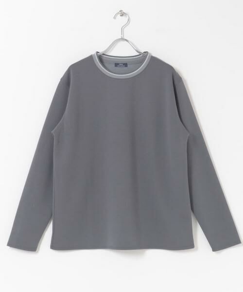 URBAN RESEARCH ITEMS / アーバンリサーチ アイテムズ Tシャツ | ヘリンボンリブロングスリーブカットソー | 詳細30