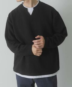 URBAN RESEARCH ITEMS / アーバンリサーチ アイテムズ Tシャツ | フェイクレイヤード ジャカード スキッパー