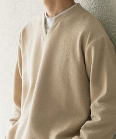 URBAN RESEARCH ITEMS / アーバンリサーチ アイテムズ Tシャツ | フェイクレイヤード ジャカード スキッパー