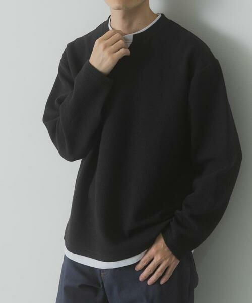 URBAN RESEARCH ITEMS / アーバンリサーチ アイテムズ Tシャツ | フェイクレイヤード ジャカード スキッパー | 詳細4