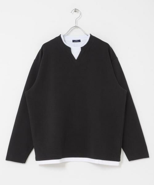 URBAN RESEARCH ITEMS / アーバンリサーチ アイテムズ Tシャツ | フェイクレイヤード ジャカード スキッパー | 詳細6