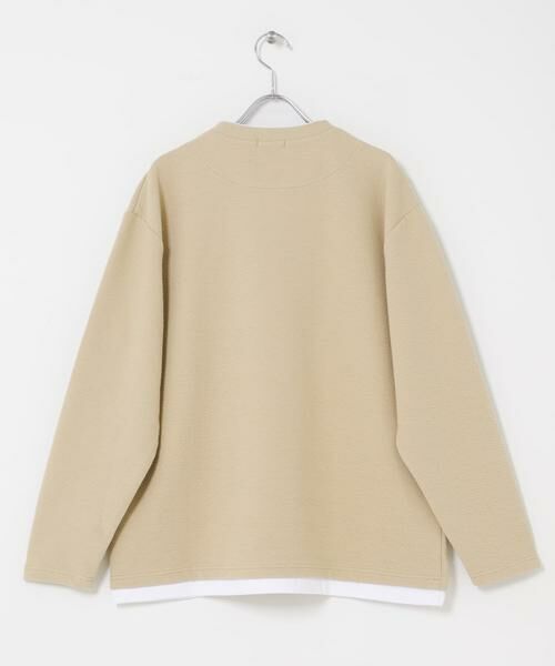 URBAN RESEARCH ITEMS / アーバンリサーチ アイテムズ Tシャツ | フェイクレイヤード ジャカード スキッパー | 詳細21