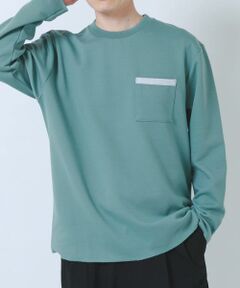 URBAN RESEARCH ITEMS / アーバンリサーチ アイテムズ Tシャツ | 裏ストライプダンボールカットソー