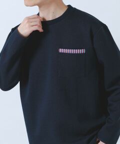 URBAN RESEARCH ITEMS / アーバンリサーチ アイテムズ Tシャツ | 裏ストライプダンボールカットソー