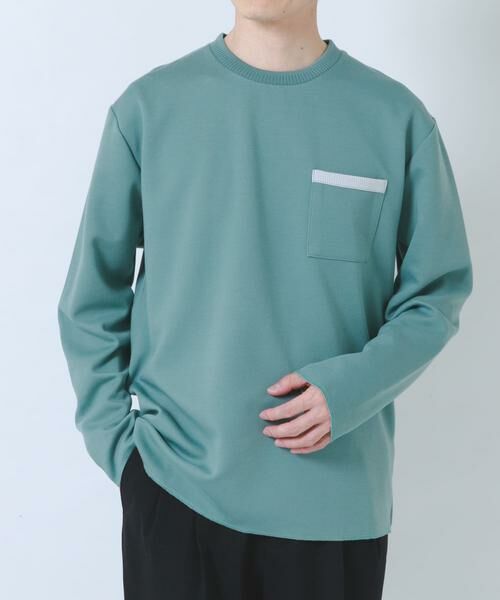 URBAN RESEARCH ITEMS / アーバンリサーチ アイテムズ Tシャツ | 裏ストライプダンボールカットソー | 詳細2