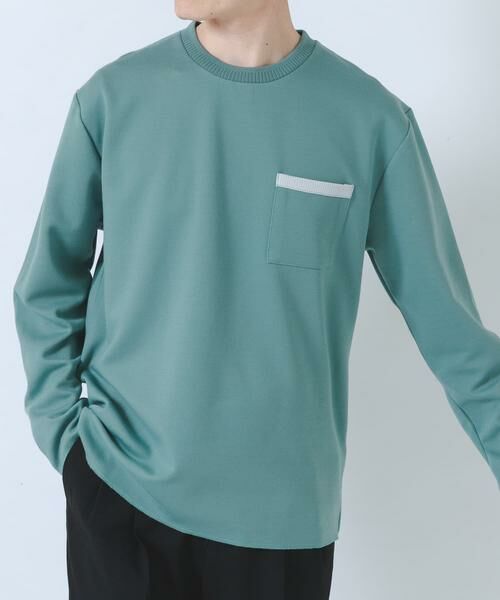 URBAN RESEARCH ITEMS / アーバンリサーチ アイテムズ Tシャツ | 裏ストライプダンボールカットソー | 詳細3