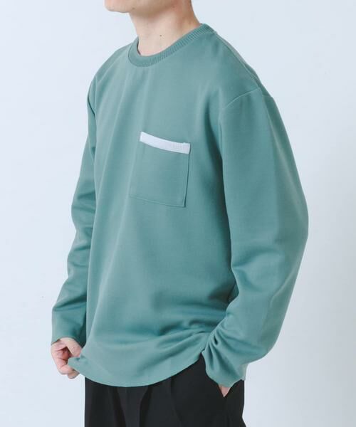 URBAN RESEARCH ITEMS / アーバンリサーチ アイテムズ Tシャツ | 裏ストライプダンボールカットソー | 詳細4