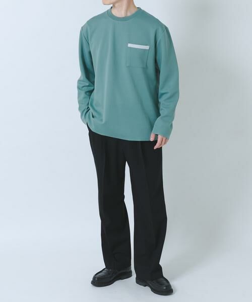 URBAN RESEARCH ITEMS / アーバンリサーチ アイテムズ Tシャツ | 裏ストライプダンボールカットソー | 詳細5