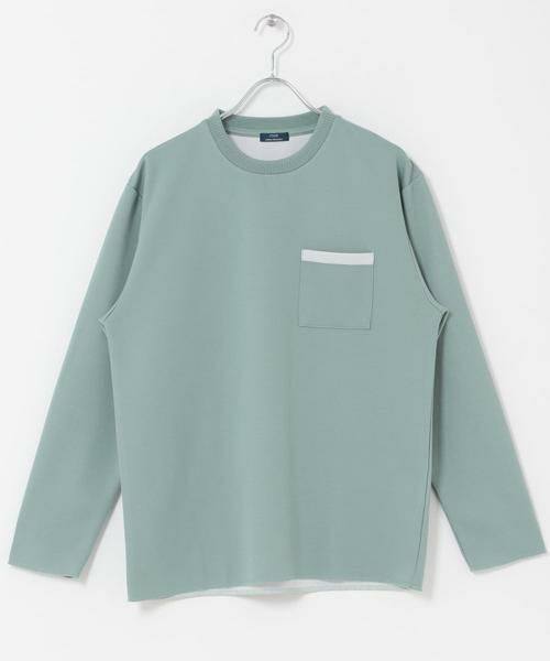 URBAN RESEARCH ITEMS / アーバンリサーチ アイテムズ Tシャツ | 裏ストライプダンボールカットソー | 詳細6