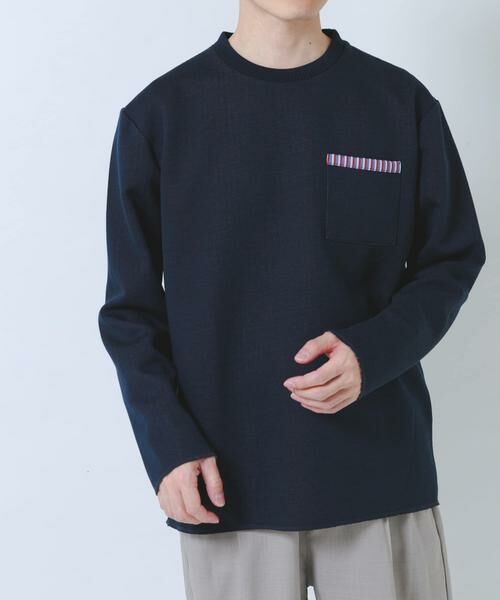 URBAN RESEARCH ITEMS / アーバンリサーチ アイテムズ Tシャツ | 裏ストライプダンボールカットソー | 詳細10