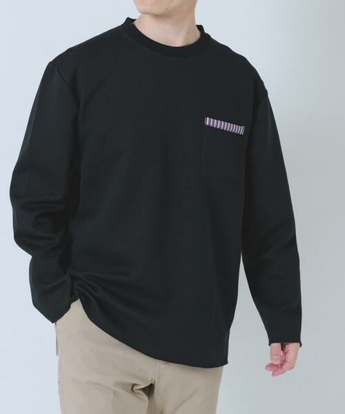 URBAN RESEARCH ITEMS / アーバンリサーチ アイテムズ Tシャツ | 裏ストライプダンボールカットソー | 詳細16