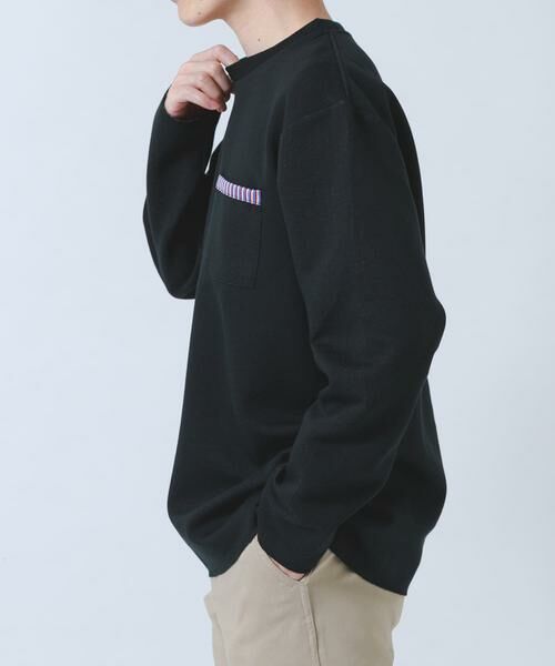 URBAN RESEARCH ITEMS / アーバンリサーチ アイテムズ Tシャツ | 裏ストライプダンボールカットソー | 詳細18