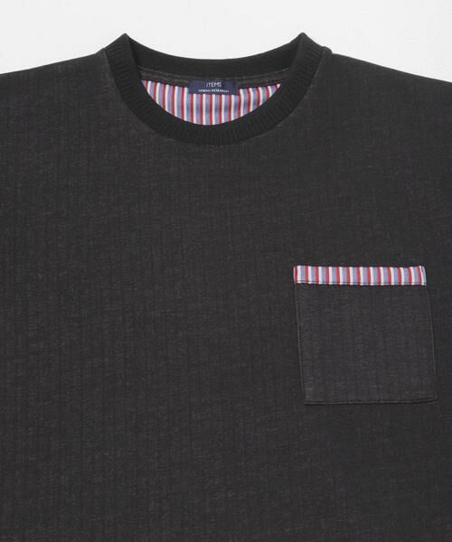 URBAN RESEARCH ITEMS / アーバンリサーチ アイテムズ Tシャツ | 裏ストライプダンボールカットソー | 詳細23