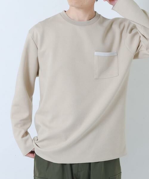 URBAN RESEARCH ITEMS / アーバンリサーチ アイテムズ Tシャツ | 裏ストライプダンボールカットソー | 詳細26