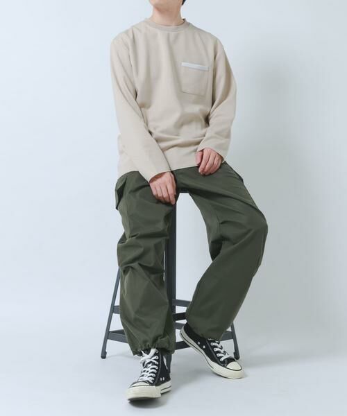 URBAN RESEARCH ITEMS / アーバンリサーチ アイテムズ Tシャツ | 裏ストライプダンボールカットソー | 詳細28