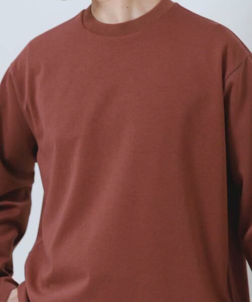 URBAN RESEARCH ITEMS / アーバンリサーチ アイテムズ Tシャツ | ダブルフェイス裏配色長袖カットソー | 詳細3