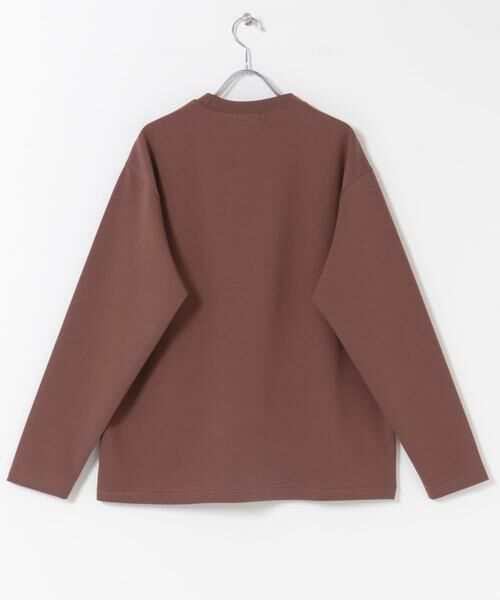 URBAN RESEARCH ITEMS / アーバンリサーチ アイテムズ Tシャツ | ダブルフェイス裏配色長袖カットソー | 詳細8