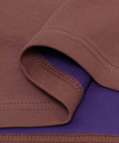 URBAN RESEARCH ITEMS / アーバンリサーチ アイテムズ Tシャツ | ダブルフェイス裏配色長袖カットソー | 詳細9