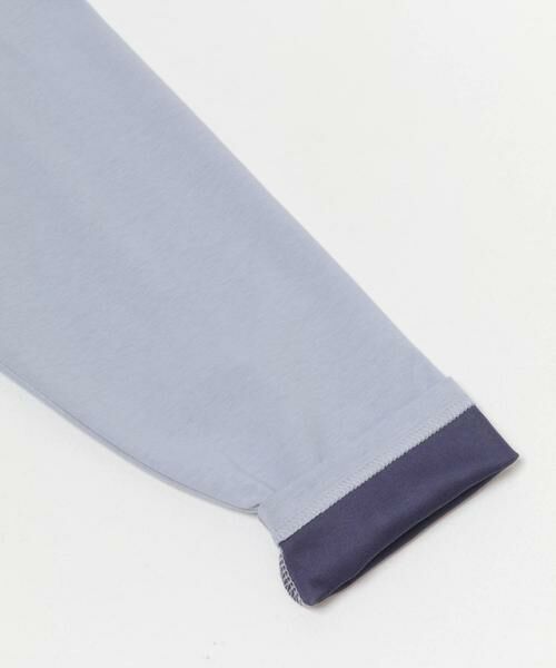 URBAN RESEARCH ITEMS / アーバンリサーチ アイテムズ Tシャツ | ダブルフェイス裏配色長袖カットソー | 詳細15
