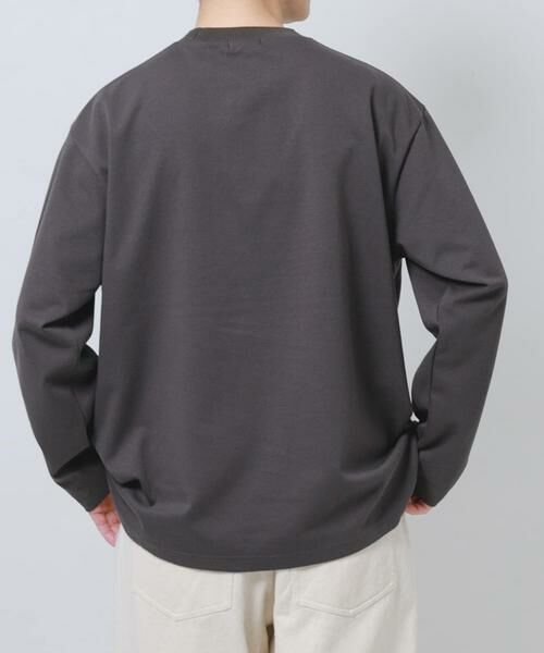 URBAN RESEARCH ITEMS / アーバンリサーチ アイテムズ Tシャツ | ダブルフェイス裏配色長袖カットソー | 詳細19