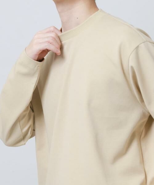 URBAN RESEARCH ITEMS / アーバンリサーチ アイテムズ Tシャツ | ダブルフェイス裏配色長袖カットソー | 詳細25