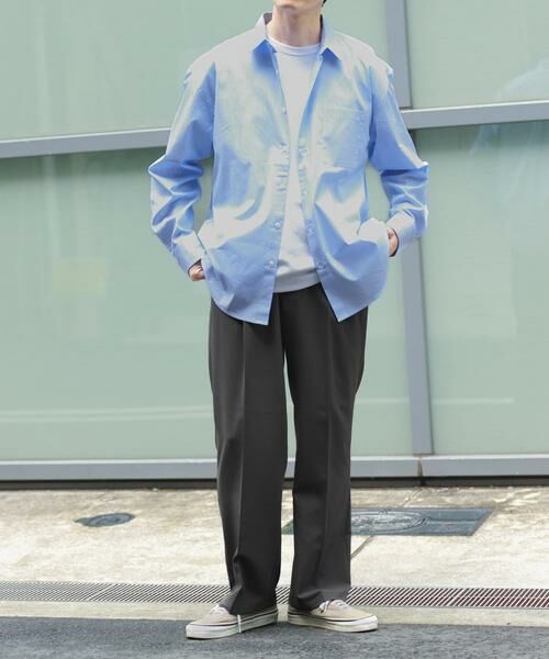 URBAN RESEARCH ITEMS / アーバンリサーチ アイテムズ シャツ・ブラウス | 『イージーケア/UVカット』高機能ストライプレギュラーカラーシャツ | 詳細3