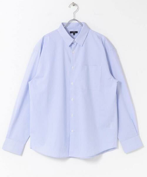 URBAN RESEARCH ITEMS / アーバンリサーチ アイテムズ シャツ・ブラウス | 『イージーケア/UVカット』高機能ストライプレギュラーカラーシャツ | 詳細4