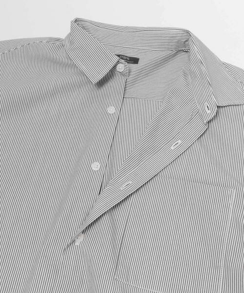 URBAN RESEARCH ITEMS / アーバンリサーチ アイテムズ シャツ・ブラウス | 『イージーケア/UVカット』高機能ストライプレギュラーカラーシャツ | 詳細14