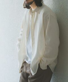 URBAN RESEARCH ITEMS / アーバンリサーチ アイテムズ シャツ・ブラウス | リネンブレンドレギュラーカラーシャツ