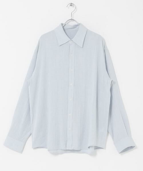 URBAN RESEARCH ITEMS / アーバンリサーチ アイテムズ シャツ・ブラウス | リネンブレンドレギュラーカラーシャツ | 詳細20