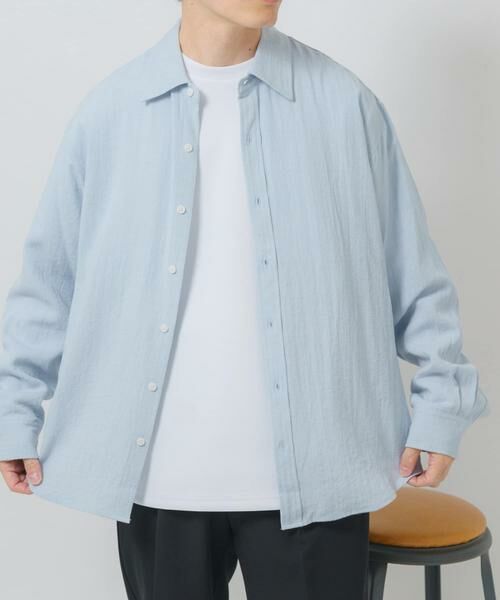 URBAN RESEARCH ITEMS / アーバンリサーチ アイテムズ シャツ・ブラウス | リネンブレンドレギュラーカラーシャツ | 詳細11