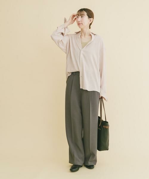 URBAN RESEARCH ITEMS / アーバンリサーチ アイテムズ シャツ・ブラウス | リネンブレンドレギュラーカラーシャツ | 詳細29