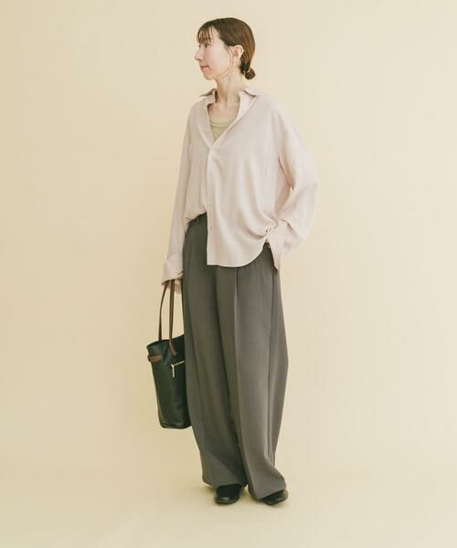 URBAN RESEARCH ITEMS / アーバンリサーチ アイテムズ シャツ・ブラウス | リネンブレンドレギュラーカラーシャツ | 詳細30