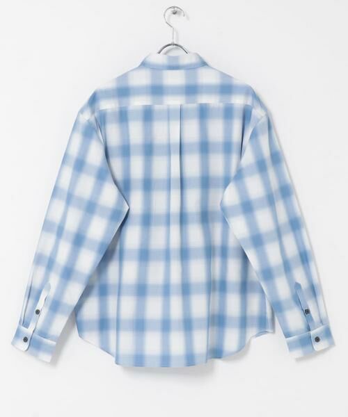 URBAN RESEARCH ITEMS / アーバンリサーチ アイテムズ シャツ・ブラウス | オンブレチェックレギュラーカラーライトシャツ | 詳細11