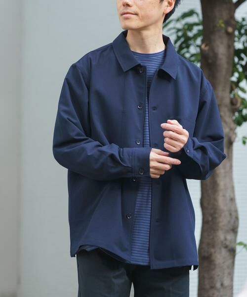 URBAN RESEARCH ITEMS / アーバンリサーチ アイテムズ その他アウター | 『撥水/防汚/接触冷感』多機能ダブルポケットシャツジャケット | 詳細3