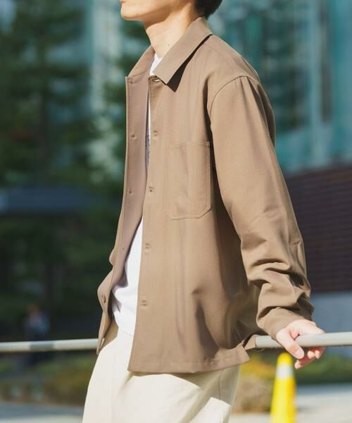 URBAN RESEARCH ITEMS / アーバンリサーチ アイテムズ その他アウター | 『撥水/防汚/接触冷感』多機能ダブルポケットシャツジャケット | 詳細18