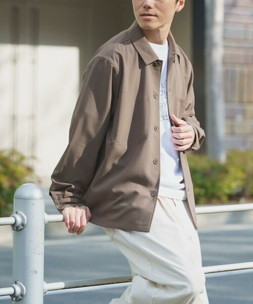 URBAN RESEARCH ITEMS / アーバンリサーチ アイテムズ その他アウター | 『撥水/防汚/接触冷感』多機能ダブルポケットシャツジャケット | 詳細19