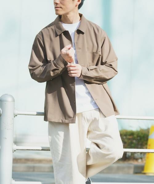 URBAN RESEARCH ITEMS / アーバンリサーチ アイテムズ その他アウター | 『撥水/防汚/接触冷感』多機能ダブルポケットシャツジャケット | 詳細20