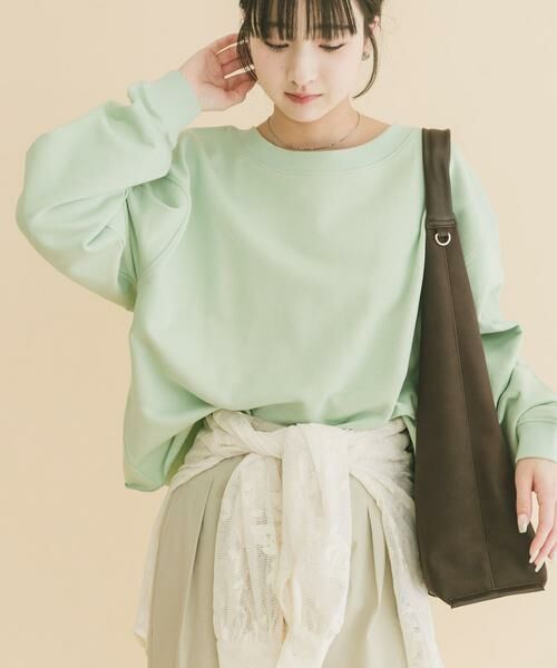 URBAN RESEARCH ITEMS / アーバンリサーチ アイテムズ スウェット | ボートネックスウェット | 詳細1