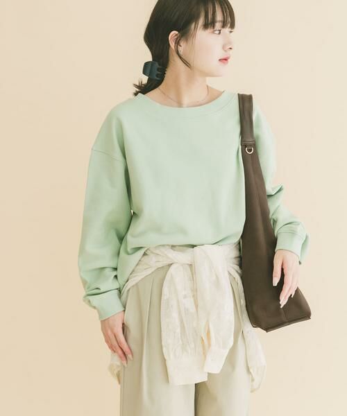 URBAN RESEARCH ITEMS / アーバンリサーチ アイテムズ スウェット | ボートネックスウェット | 詳細4