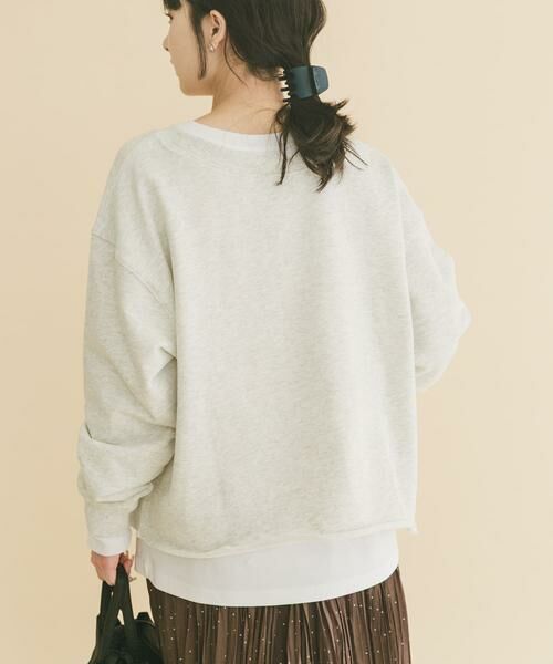 URBAN RESEARCH ITEMS / アーバンリサーチ アイテムズ スウェット | ボートネックスウェット | 詳細11