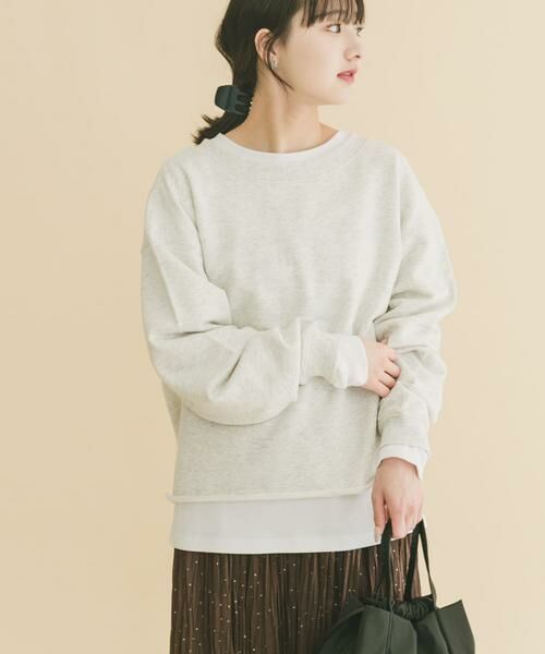 URBAN RESEARCH ITEMS / アーバンリサーチ アイテムズ スウェット | ボートネックスウェット | 詳細12