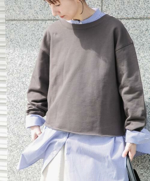 URBAN RESEARCH ITEMS / アーバンリサーチ アイテムズ スウェット | ボートネックスウェット | 詳細20