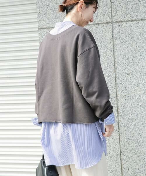 URBAN RESEARCH ITEMS / アーバンリサーチ アイテムズ スウェット | ボートネックスウェット | 詳細22