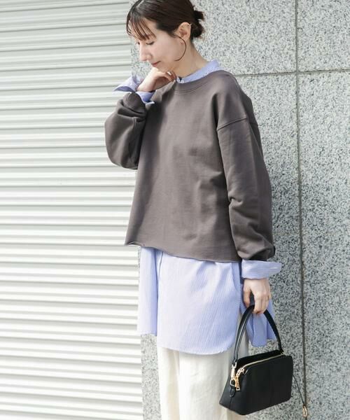 URBAN RESEARCH ITEMS / アーバンリサーチ アイテムズ スウェット | ボートネックスウェット | 詳細23