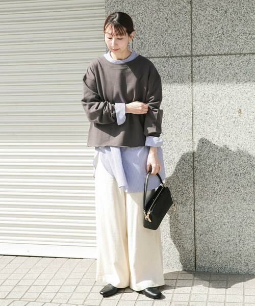 URBAN RESEARCH ITEMS / アーバンリサーチ アイテムズ スウェット | ボートネックスウェット | 詳細24